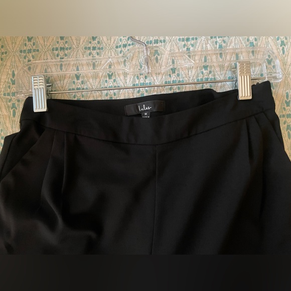 Lulus Polyester Pleated Trousers - Business Professional Pockets Side Zipper - Picture 6 of 11